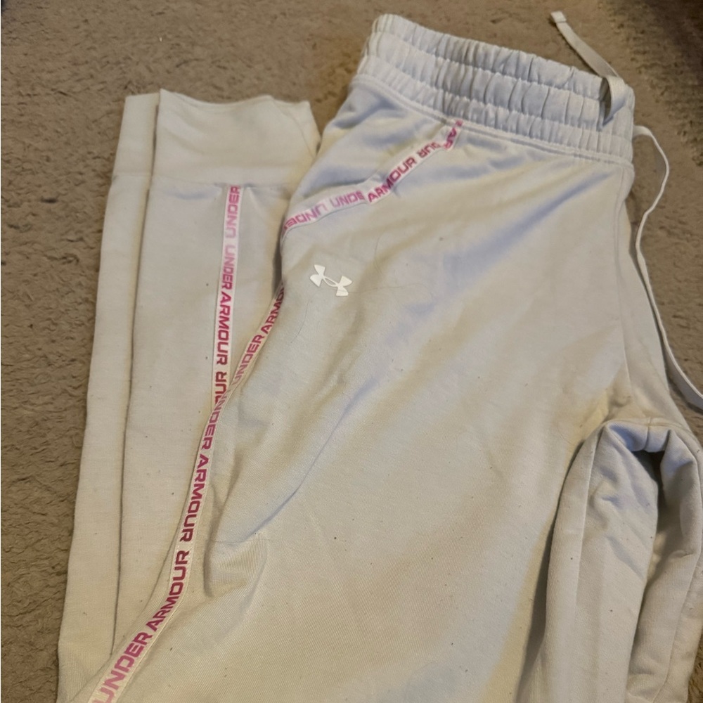 Under Armour Light Gray Athletic Shorts